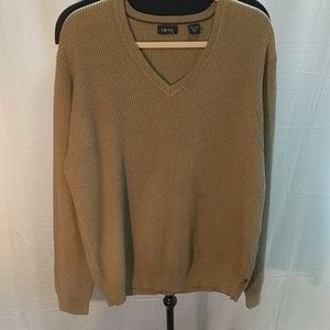 Izod Sweaters - Izod unisex sweater Brown v-neck Izod Sweaters - Izod unisex sweater Brown v-neck